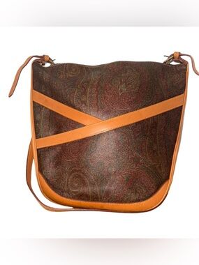 Etro Saddle bag 
Vachetta paisley crossbody